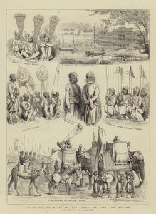 Prinsen af Wales i Indien, notater i Agra og Jeypore